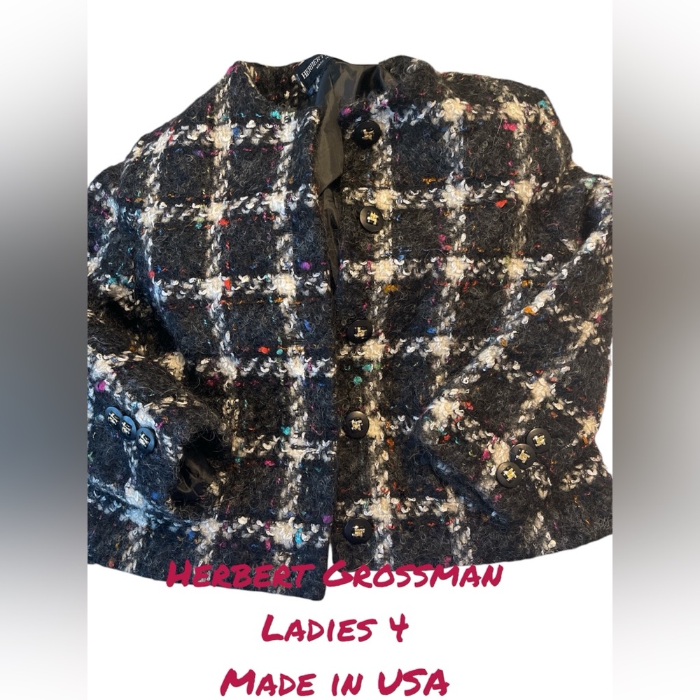 USA Mase tweed blazer women’s 4
